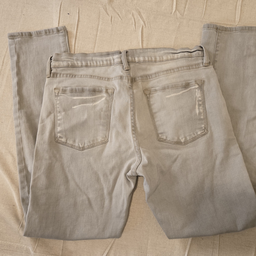 FRAME Denim Le Garcon Skinny Jeans Women Size 28 Gray - Picture 5 of 7